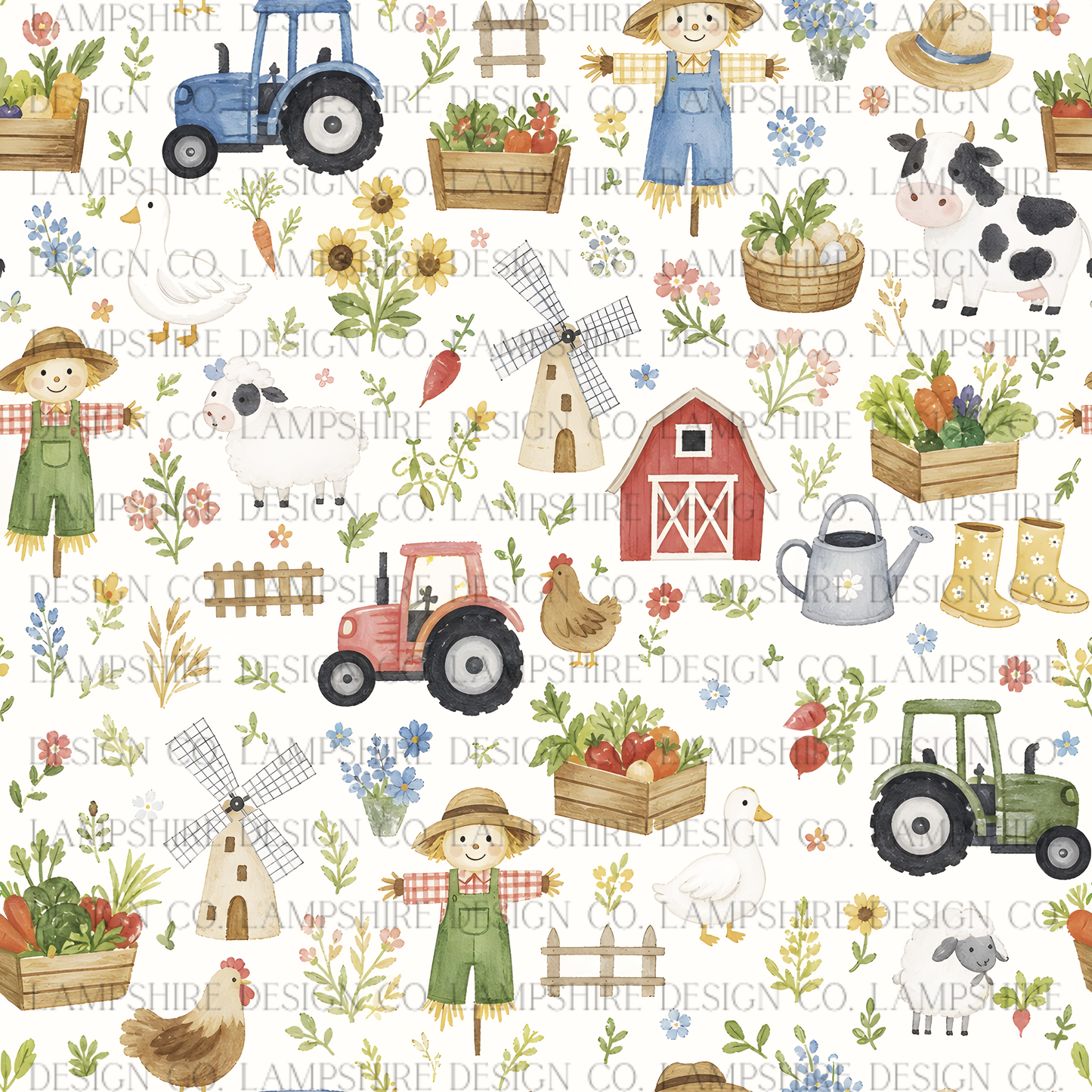 Children's Clothing: "Blooming Barnyard" Collection