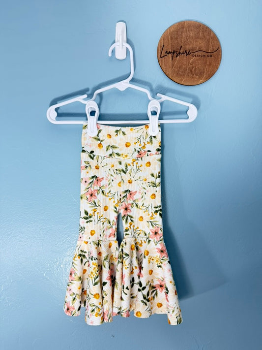 Floral Flare/Bell Bottom Pant