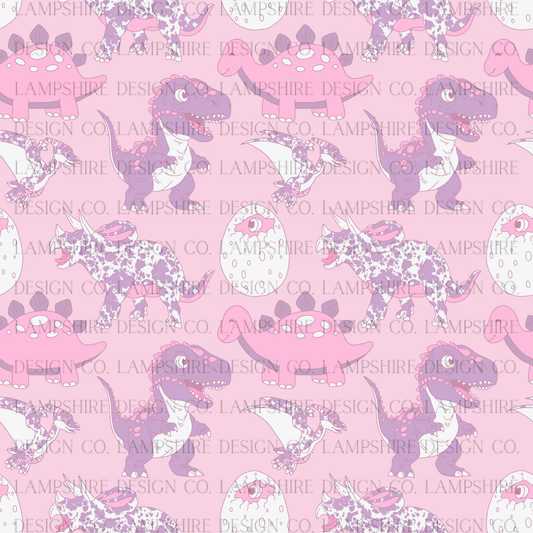 "Pink Outlaw Dinosaurs"