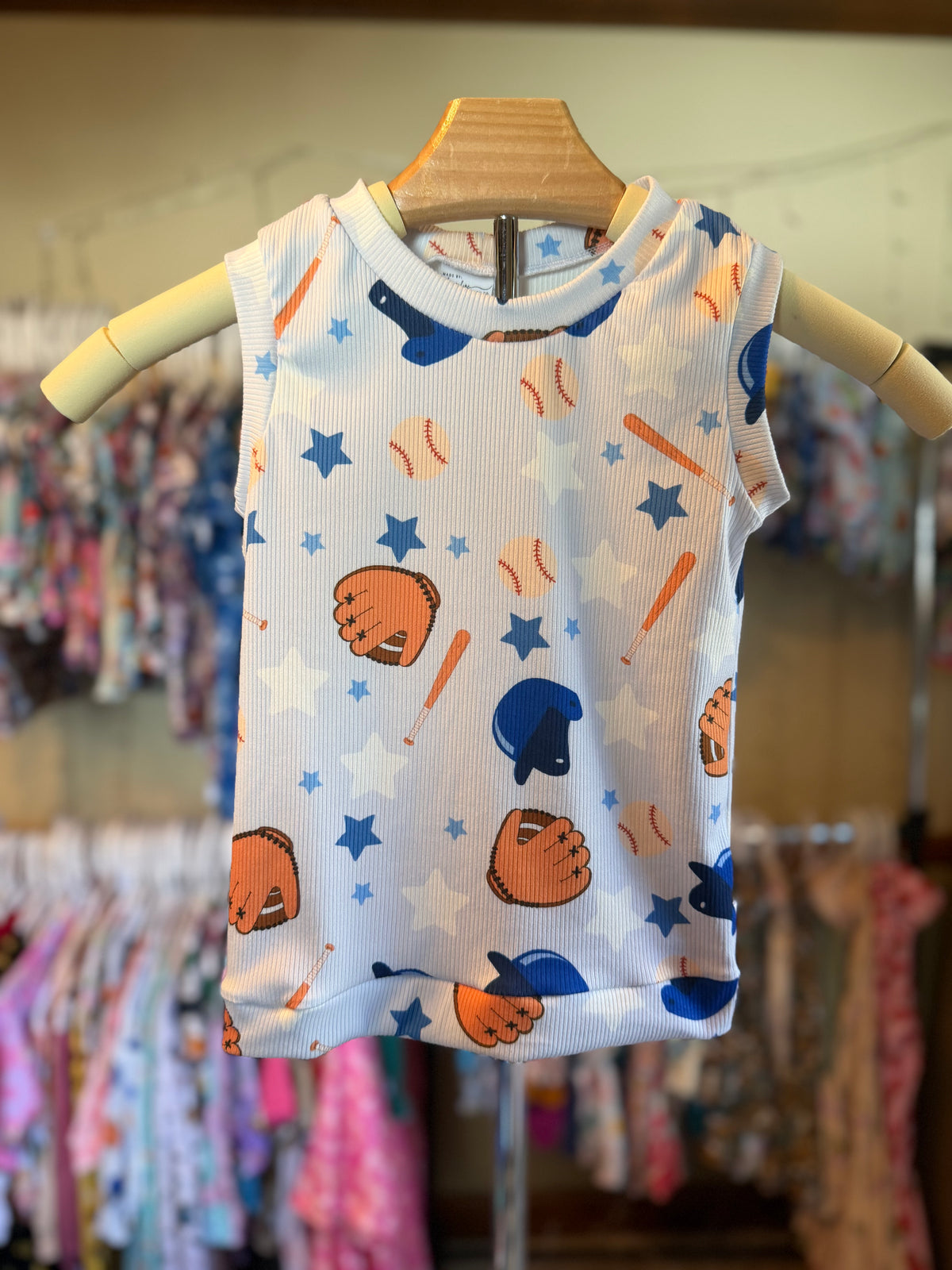 Baseball Tank Top