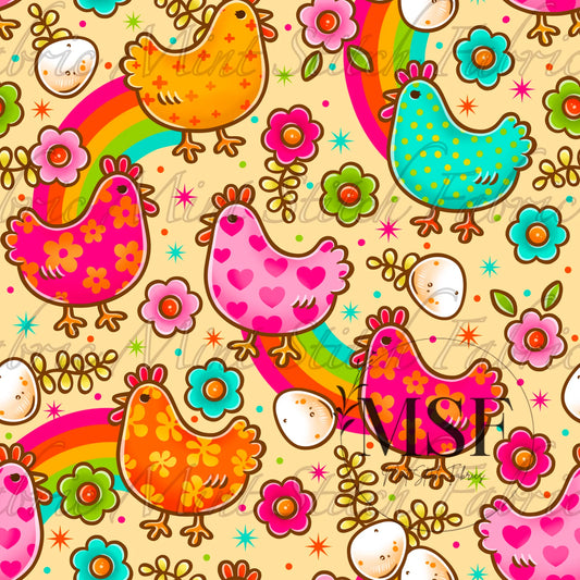 "Rainbow Chicken"